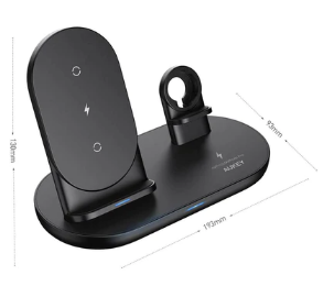 Aukey Aircore 3 in 1 Wireless Charging Station Stand Charging Dock (LC-A3)2